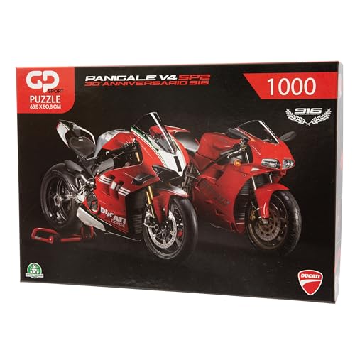 GP Sport Ducati 916 2D Jigsaw Puzzle, 1000 Pieces, Highly Detailed Artwork - Image 2