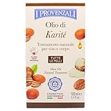 Olio di Karité, Trattamento Naturale per Viso e Corpo, Tutte le Pelli, Dermatologicamente Testato 100ml (1 Unità)