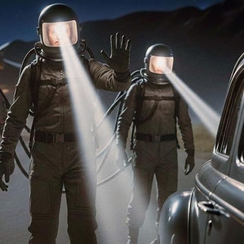 The 3 HUMANOIDS Doing a &ldquo;Spacewalk&rdquo;&hellip; on EARTH (CONNECTED to Their UFO)