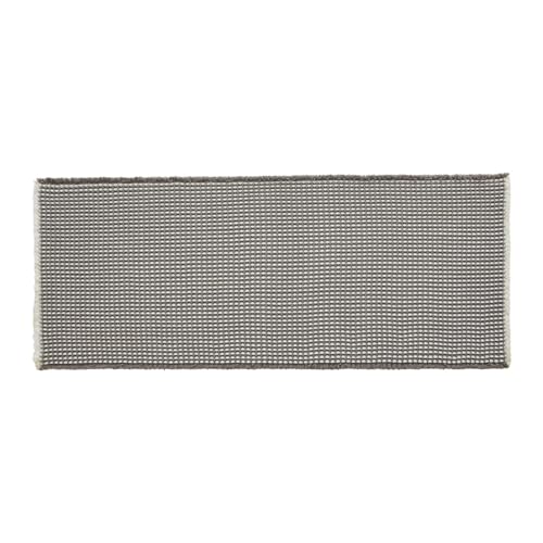 TYUU Waffle Runner Rug Bathroom, Long Boho Bathroom Rugs Non Slip Washable Super Absorbent Quick Dry Farmhouse Bath Decor, 72"x24" Grey and White by TYUU - Image 9