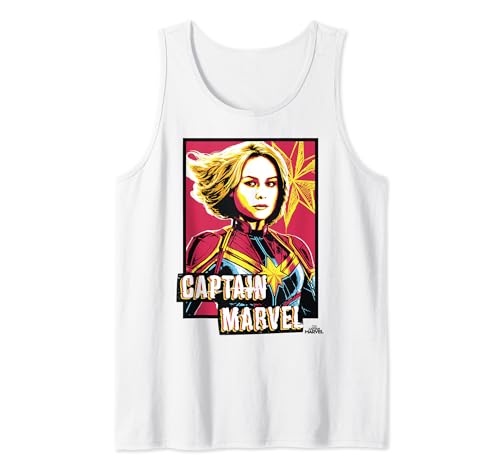 Débardeur Captain Marvel coton léger pour éviter la chaleur en été