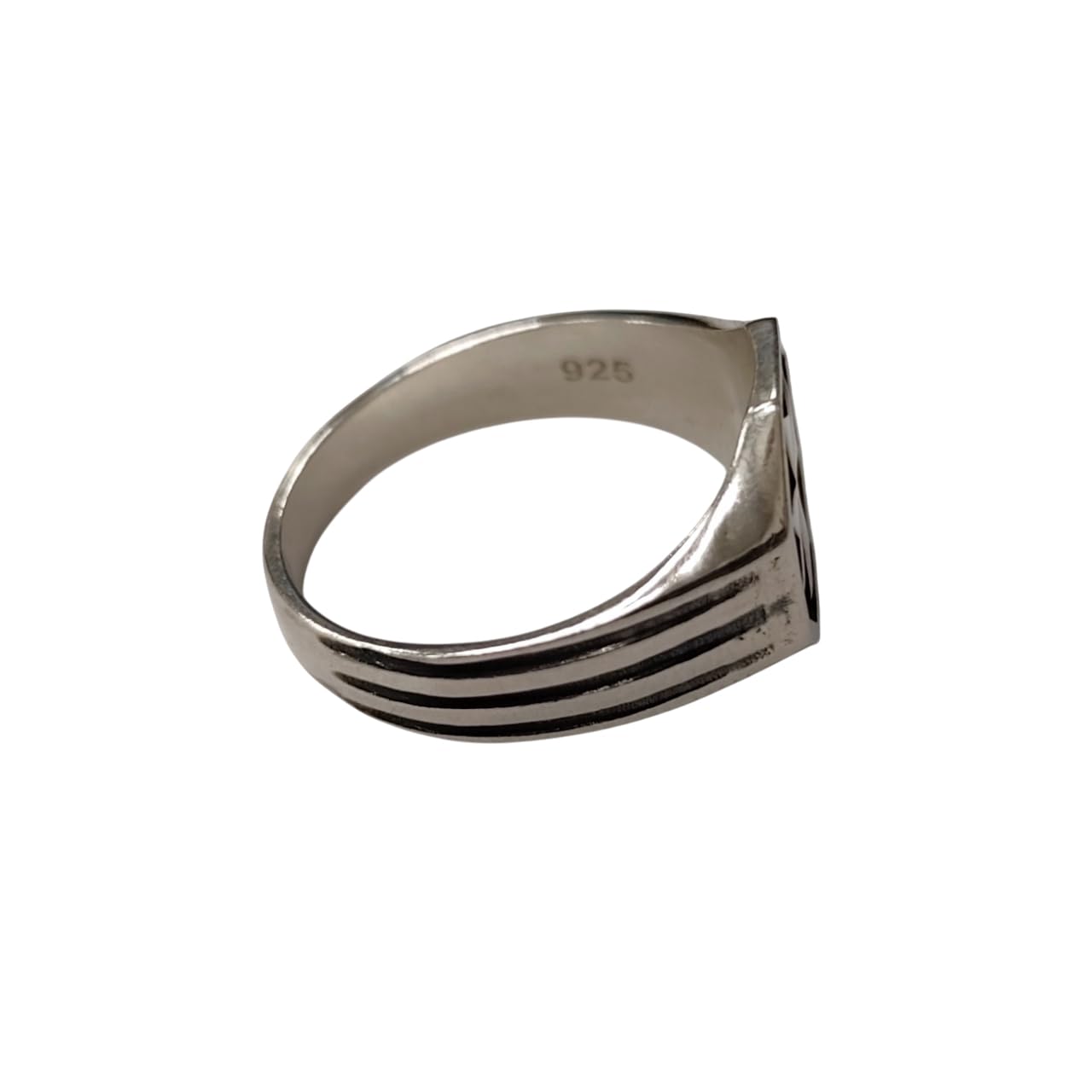 Anillo Hombre Plata 925 Cruz de Malta – 7.1 g – 14 mm – Anillo Artesanal Tipo Sello