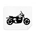 Mechanical Motorcycle Outline Pattern Cleaning Cloth Screen Cleaner 2pcs Suede Fabric