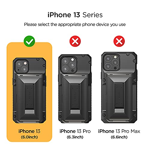 Vrs Design Damda Glide Hybrid Phone Case Compatible For Iphone 13 (2021), Functional Sturdy Cell Phone Case-Black #TOP7