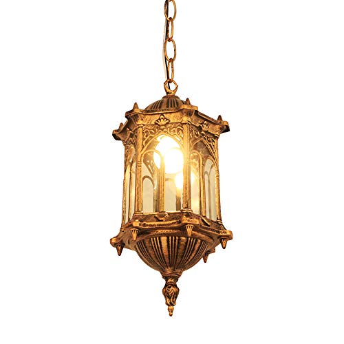 Plafond pendant light vintage au design industriel noble pour extérieur de villa