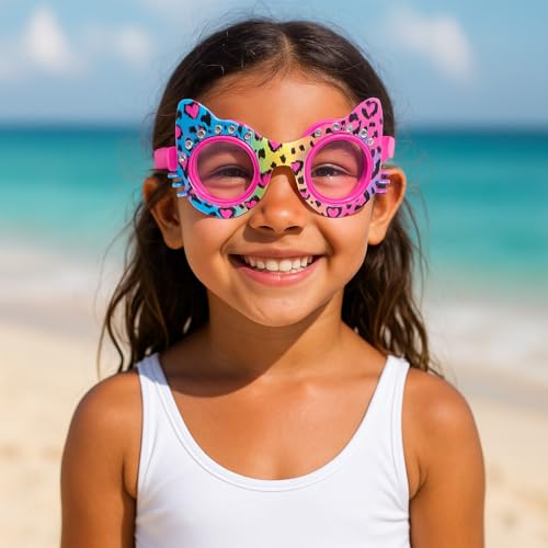 H2O Life Kids Swim Goggles for Girls and Boys Soft Silicone Leakproof Comfortable Swimming Goggle for Children Age 5+, One Size, Tie Dye by H2O Life - Image 2