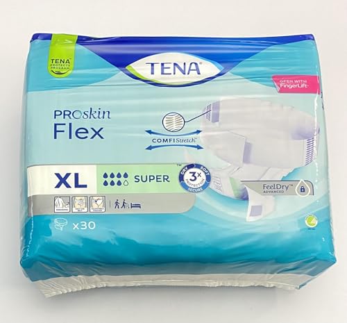 Tena Extra Large Flex Super - Pack of 30