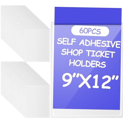 Pochettes autocollantes transparentes idéales pour l'affichage de fiches de sécurité au bureau
