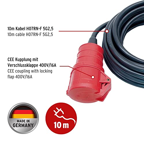 Brennenstuhl CEE Kabel IP44 (Verlengkabel 25 m, H07RN-F 5G6,0 5-polig