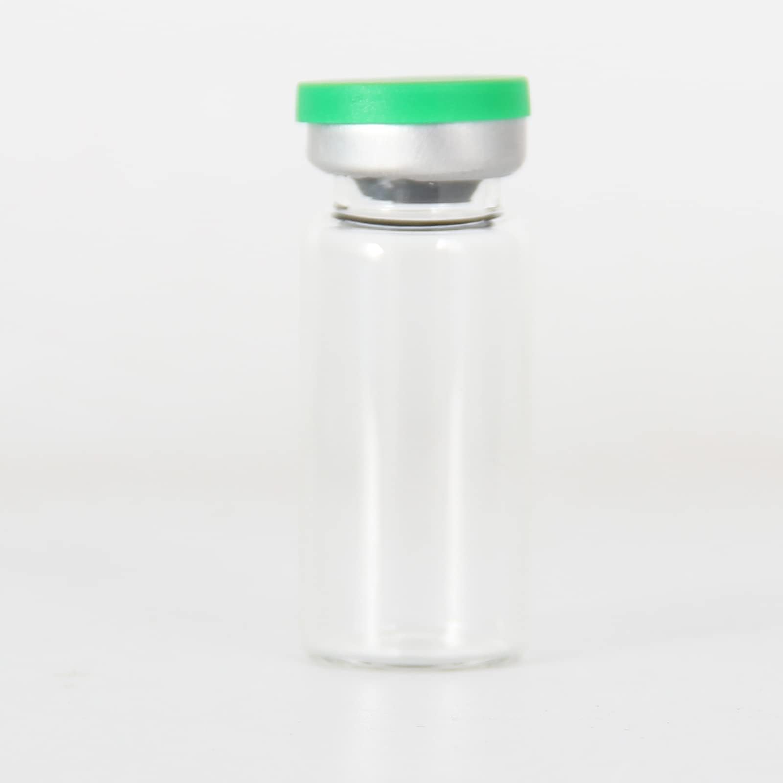 Chudeng 20mm Green Flip Top Caps-100 Pcs Aluminum-Plastic Green Caps for Glass Vial