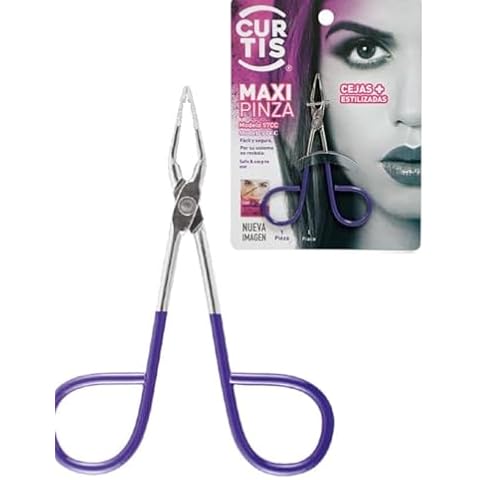PROFESSIONAL Salon TWEEZERS with Easy Scissor Handle Cover