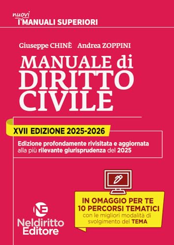 Manuale Superiore di Diritto Civile 2025-2026 per il concorso in Magistratura