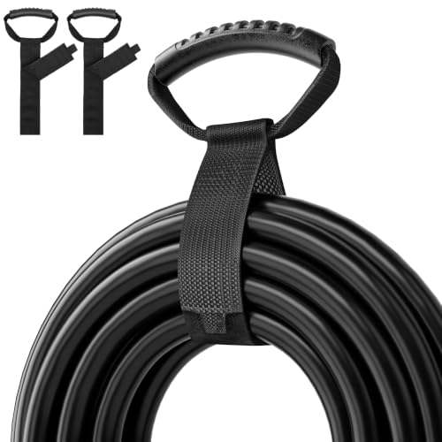 PlugSaf Extension Cord Organizer Storage Straps 16", 2 Pack