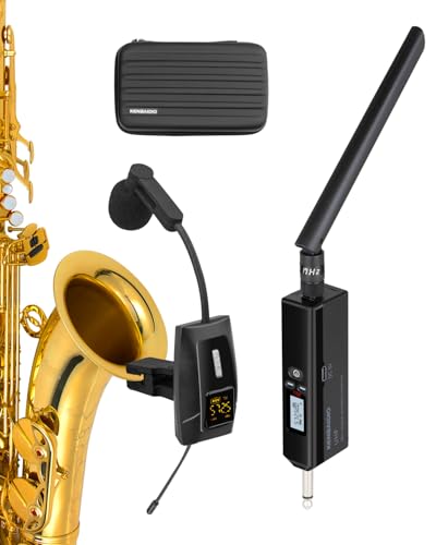 UHF Wireless Microphone System for Brass Instruments