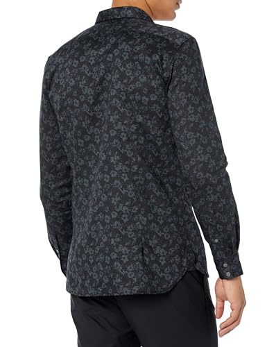 John Varvatos Men's Ross Shirt, Black2