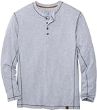 legendary whitetails maverick slub henley - maglietta da uomo, taglia s