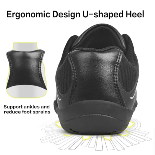 Image of CADIDL Cheer Shoes Women White Cheerleading Dance Shoes