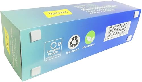 Miniatura 6 de Película de 18 pulgadas x 2000 pies sin PVC para servicio de alimentos/caja de corte con cortador deslizante, película adhesiva segura para