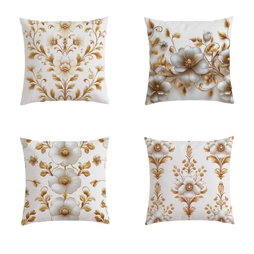 Housse coussin 50x50cm imperméable résistante à l'eau pour canapé de terrasse - 2