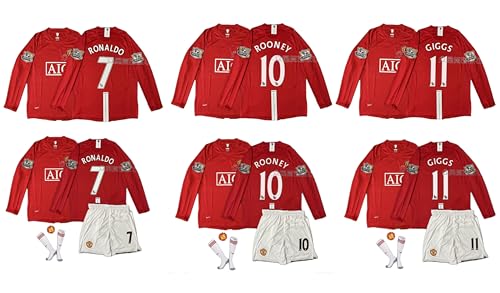 ロナウド 長袖ユニフォーム　マンチェスター・ユナイテッド 受注販売】Adidas 22/23 マンチェスターユナイテッドホーム長袖