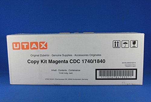 Toner UTAX 654010014 Magenta pour impression laser haute capacité 18000 pages