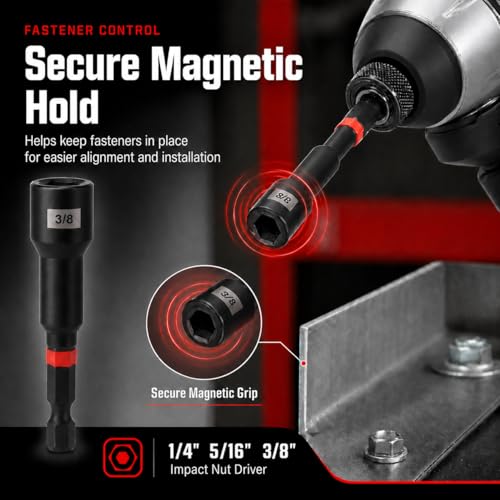 RLVKEAZ 88-Piece Impact Bit Set