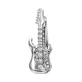 Yoursfs Guitar Tie Clip For Men Handmade to Rock Your World Gifts For Men Business Accessory