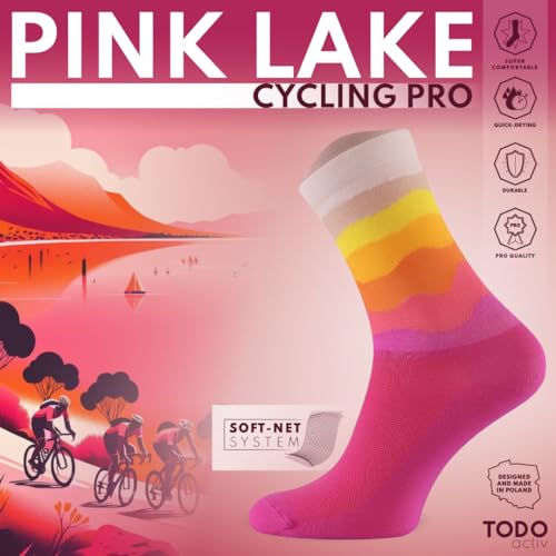 Image of TODO PRO Cycling Socks - Breathable Bike Socks for Men and Women