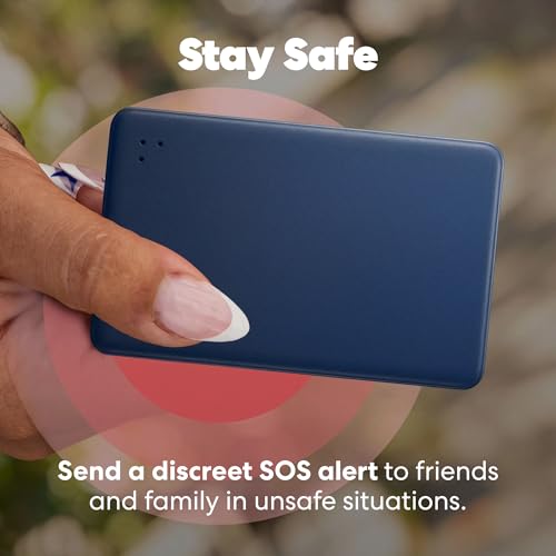 Tile by Life360 Slim - Wallet Finder, Bluetooth Tracker and Item Locator for Luggage Tags, Passports and More. Both iOS and Android Compatible. Phone Finder. 1-Pack (Navy Blaze) by Life360 - Image 7