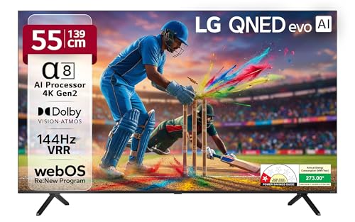 Image of LG 139 cm (55 Inches) QNED MiniLED 92 Series 4K UHD Smart QNED TV 55QNED92ALA