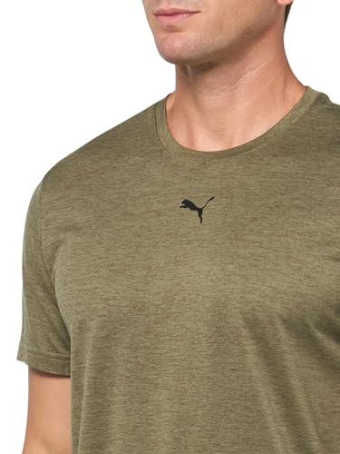 PUMA Men's Train All Day Essentials Small Cat T-Shirt3