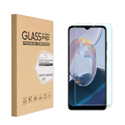 ENGFYADSY Tempered Glass Screen Protector Designed for Motorola Moto E, 9H Hardness, 0.33mm, Anti Scratch, Bubble Free（1pcs
