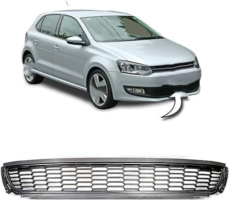 TUBIC Spoiler Anteriore per Auto per VW Polo 6R 2009-2014 Anteriore Spoiler Diffusore Protezione Dell'auto Frontali Spoiler Lip Kit Corpo