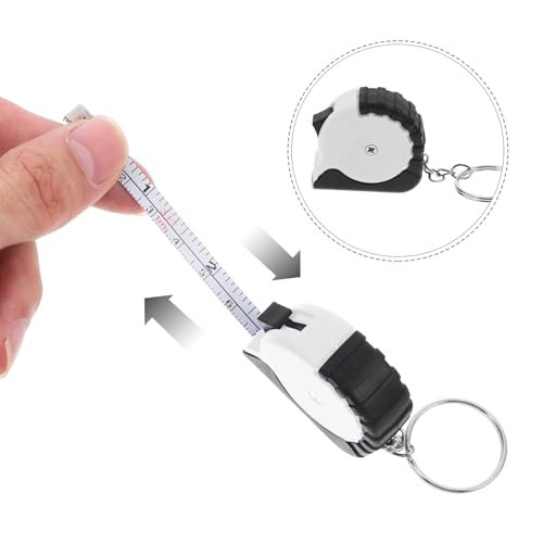 Cinta métrica retráctil de acero mini 10 pcs miniatura 3