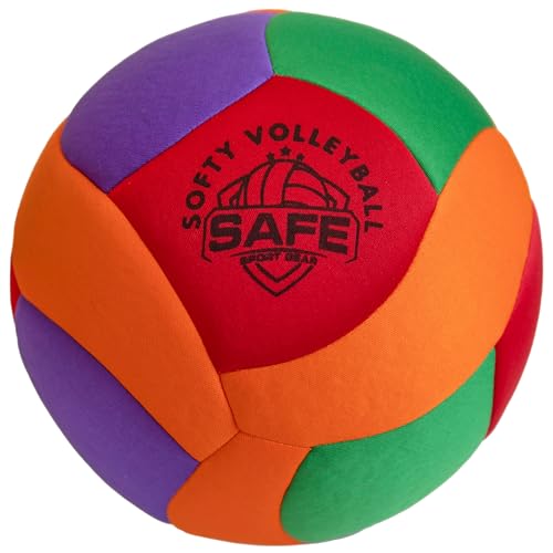 Softy Volleyball - Volleyball Super Doux pour un Jeu Sans Douleur - Ballon Idéal pour Enfants, avec Rebond et Toucher Réalistes - Parfait pour la Maison, le Jardin ou le Gymnase