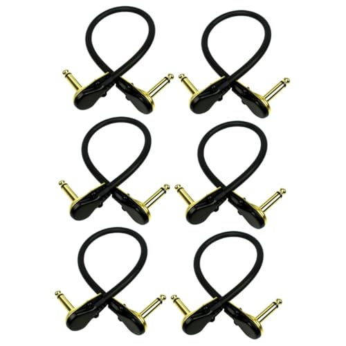 Câbles de guitare pour pedalboard TOYANDONA, parfaits en studio et répétition