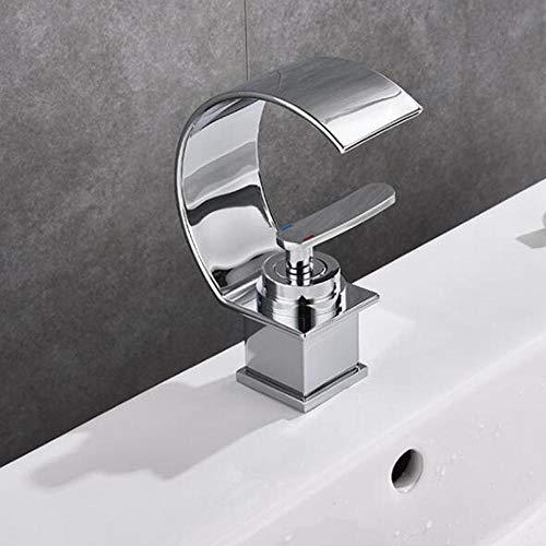 Mitigeur de salle de bain cascade pour une vasque moderne - 4