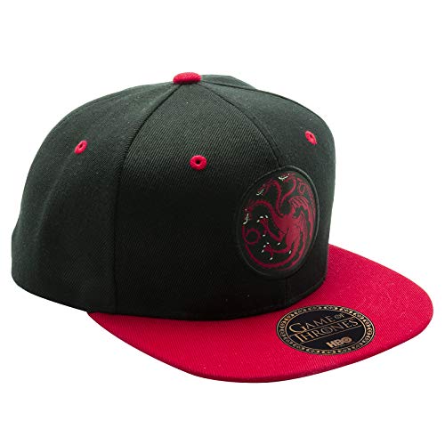 ABYSTYLE - Game of Thrones - Gorra Targaryen - Negro y Rojo - Talla Unica