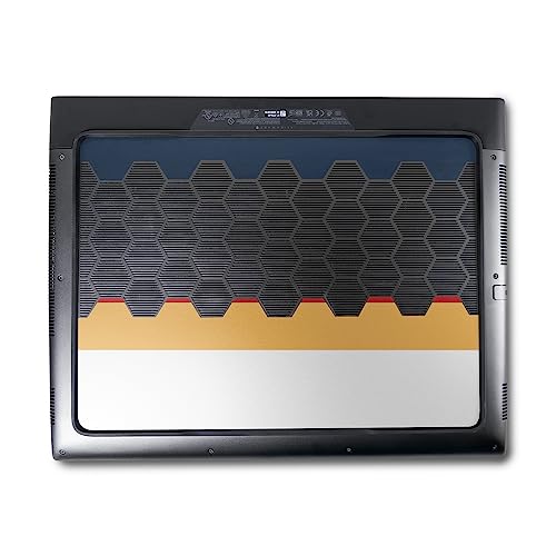 Image of MightySkins Skin Compatible with Alienware M18 R1 (2023) Full Wrap Kit - Vintage Lines | Protective, Durable, and Unique Vinyl Decal wrap Cover | Easy to Apply & Change Styles | Made in The USA