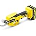 TROTEC Akku Astschere PGSS 15-20V – Multi Akku 20V 2 Ah, Hartholz 15 mm, Weichholz 28 mm – Einschaltschutz, Fingerschutz, Klingenschutz