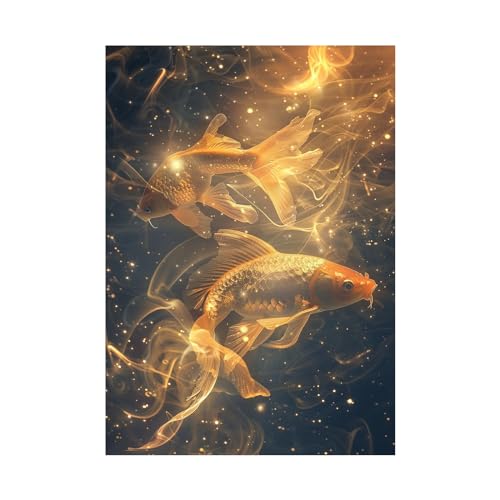 Toile non tissée art abstrait moderne tableau FJASKER 40x60cm