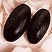 Black Pocket Size Shiva Lingam Set of Six 1.3inch | Narmada Shiva Lingam Banalinga Shivling Stone Narmada River Rare Egg Hindu God Shiv Ling Idol Murti Sculpture Statue Adiyogi for Puja Worship Shiva