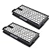 Produktbild 2 Stück/SET aktiv Filter wie SF-HA 50 HEPA AirClean Staubsaugerfilter für Miele SF-50 (SF AH 50) / 7226150 Miele SF-50 (SF AP 50) Typ S4 S5 S6 S8 & S4000 S5000 S6000 S8000