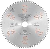 CMT Orange Tools 281.681.10M - Kreissägeblatt für Laminat und Spanholz Chrome HW 250x3.2/2.2x30 Z80 TCG 3neg