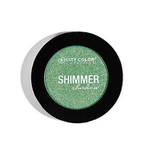City Color Cosmetics Shimmer Shadow - Beach Cottage - Green - Full Size