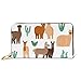 Produktbild JHGFG Mode Handtasche Reißverschluss Brieftasche Nette Lama Alpaka Kakteen Set Hand Telefon Clutch Geldbörse Abendkupplung Blocking Leder Brieftasche Multi Card Organizer