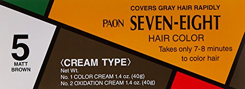 PAON Hair Cream Refill No. 5 Mat Brown miniatura 2