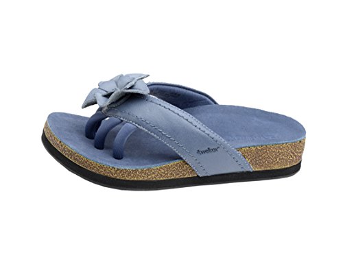 Wellrox Women's Terra-Chloe Blue Casual Sandal 6