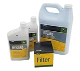 John Deere 425/445/455 AWS Transmission Filter/Oil Kit - AM116156B