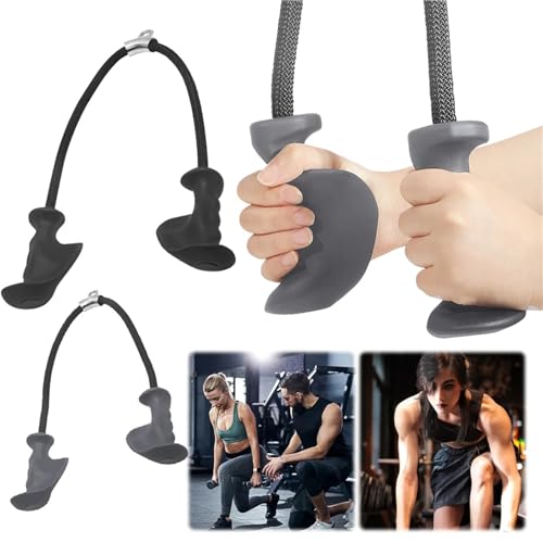 Corde pour triceps ergonomique évitant les glissements